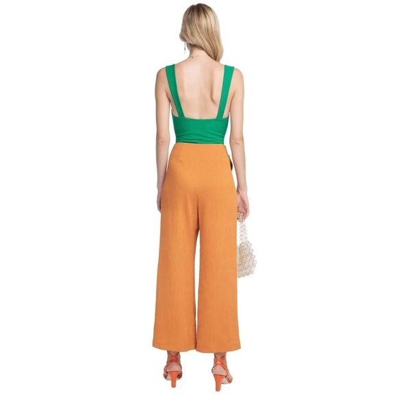ASTR The Label Apricot Orange Asher Wide Leg Pant & Berlin Tank Top Set NWT XS - Picture 9 of 12